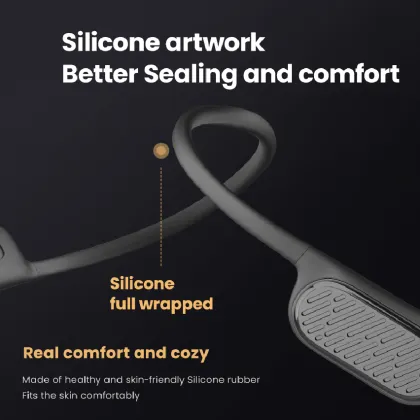 ALOVA IP68 Waterproof Bone Conduction Wireless Swimming Headphones