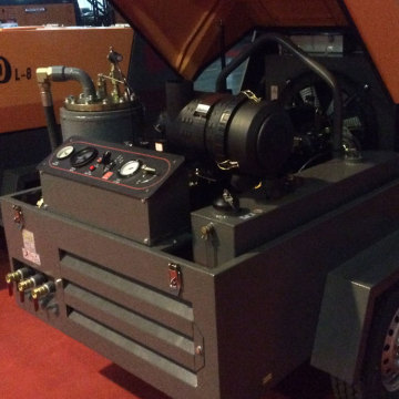 HG190-8C mini dizel taşınabilir vidalı hava kompresörü