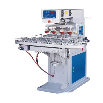 Semi Automatic Golf Ball Pad Printer / Golf Ball Tempo Pad Printing Machine