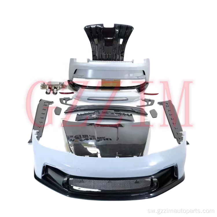 Porsche 992 sasisha kwa sehemu za gt3rs bodykit