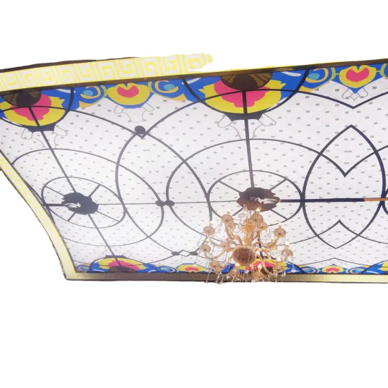Factory Direct Custom Glass Domes: Tiffany Stained Glass Ceiling Domes for House Glass Roof Skylights