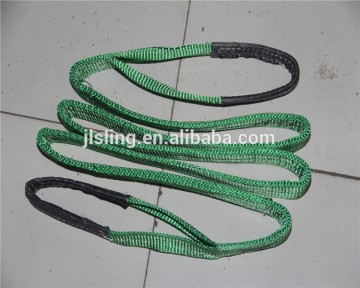 Lifting endless loops steel cable sling manufactures for hot sale/webbing woven sling/PES webbing sling