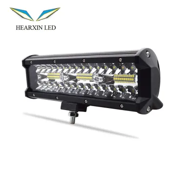 9 Inch LED Work Light Bar for Trucks, SUV, ATV, 4x4 - 180W Flood Beam Offroad Lighting