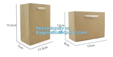 kraft bags, paper packing bags, Boutique Gift Packaging, Commercial Shopping bags, Paper Bag With Handle