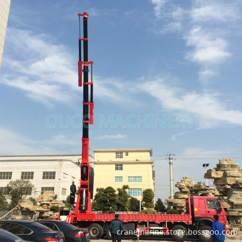 20T Foldable Boom Truck Mounted Crane With High Performance Cormach