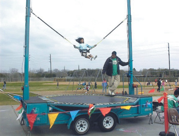 2014 Cool Bungee Jumping Trampolines Indoor and Outdoor