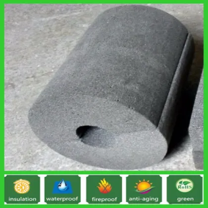 Black Foam Glass insulation tube/insulation foam glass tube