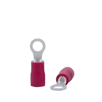 Copper Electrical Insulated Ring Terminal Connector RV Series