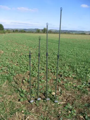 Hide Pole Camouflage Netting
