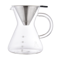 Versare la caffettiera in vetro borosilicato Carafe 400ml