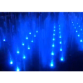 Kwadratowa fontanna wodna odrzutowa z kolorowym oświetleniem