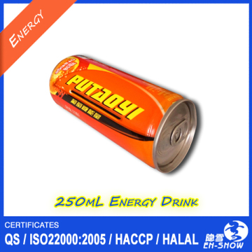 250ml Amino Acid (BCAA) Energy Drink in Sleek Can