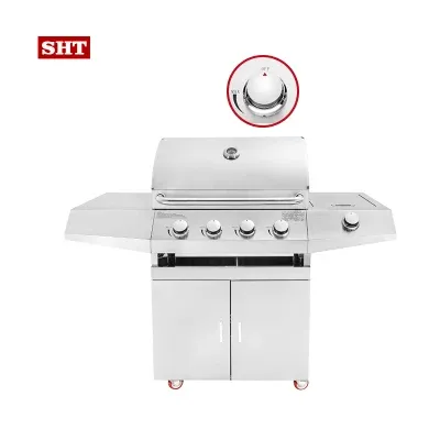 Outdoor Kitchen Modular 4 Burner Gas Grill BBQ Grill Manufacturers Outdoor Grill Griddle