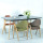 Eames DSW Style Biały Rectangular Dining Table