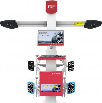 Automotive 3D Wheel Aligner for improved stability