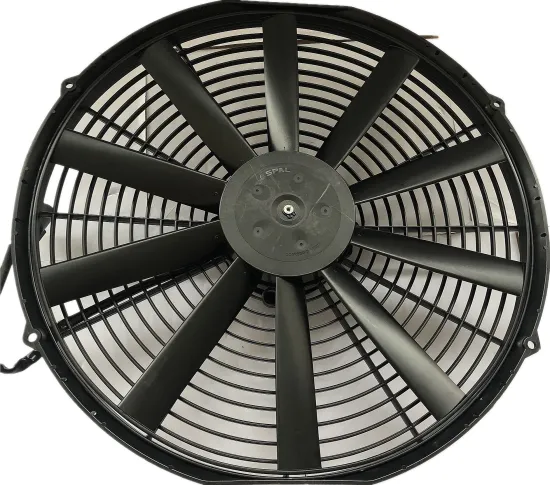 Original SPAL 24V 16 Inch Axial Condenser Fan VA18-BP70/LL-86A for Heavy Duty and Buses