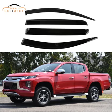 Window Visors and Rain Guards for Mitsubishi Triton 2020-2021
