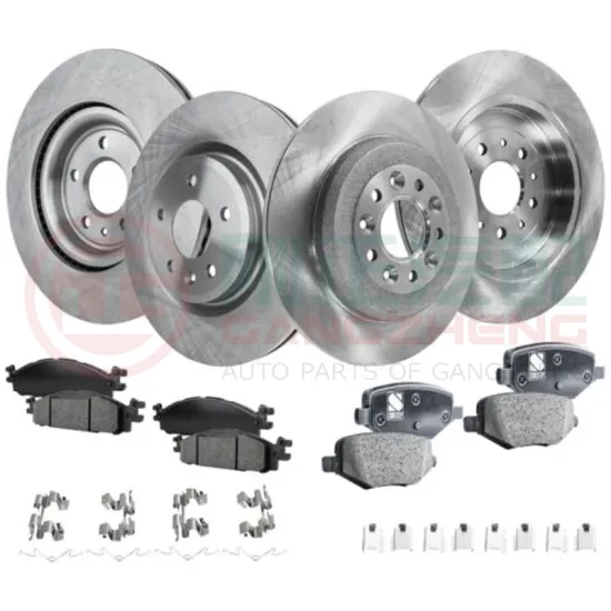 Auto Carbon Ceramic Brake Disc Kit for SAIC MG Models: G3, MG5, MG6, MG7, 3SW, GT, Hector, ZS, MG ONE, HS, ICON, GS, IGS, EZS, V80