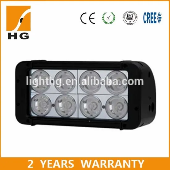 HG-8627-80 dual row Waterproof rate IP 67 4.6inch 80W LED light bar for trucks