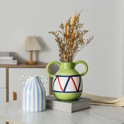 Creative Smiling Face Ceramic Ornaments