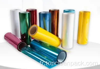 Film biaxial extensible bleu antistatique