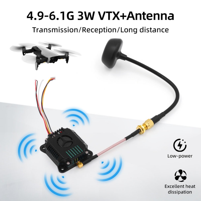 4.9G 6.1G 3W Image Transmission Module 9