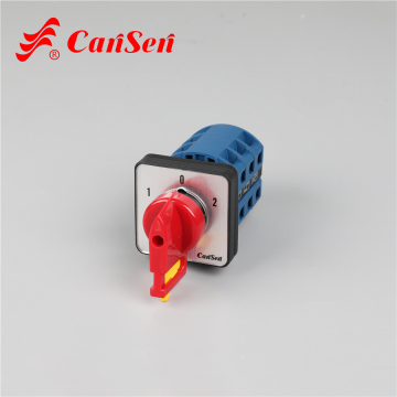 Cantak LW26-25 1-0-2 3 Pole Changeover Switch with Single Padlock Lateral Insertion