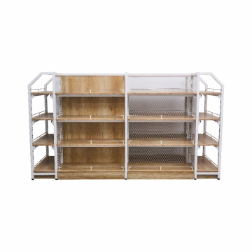 Double Side Steel and Wood Racks