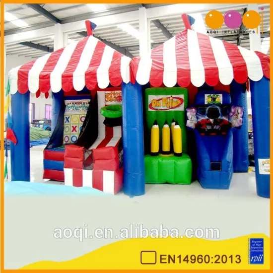 AOQI inflatable multiplay games used carnival game for sale