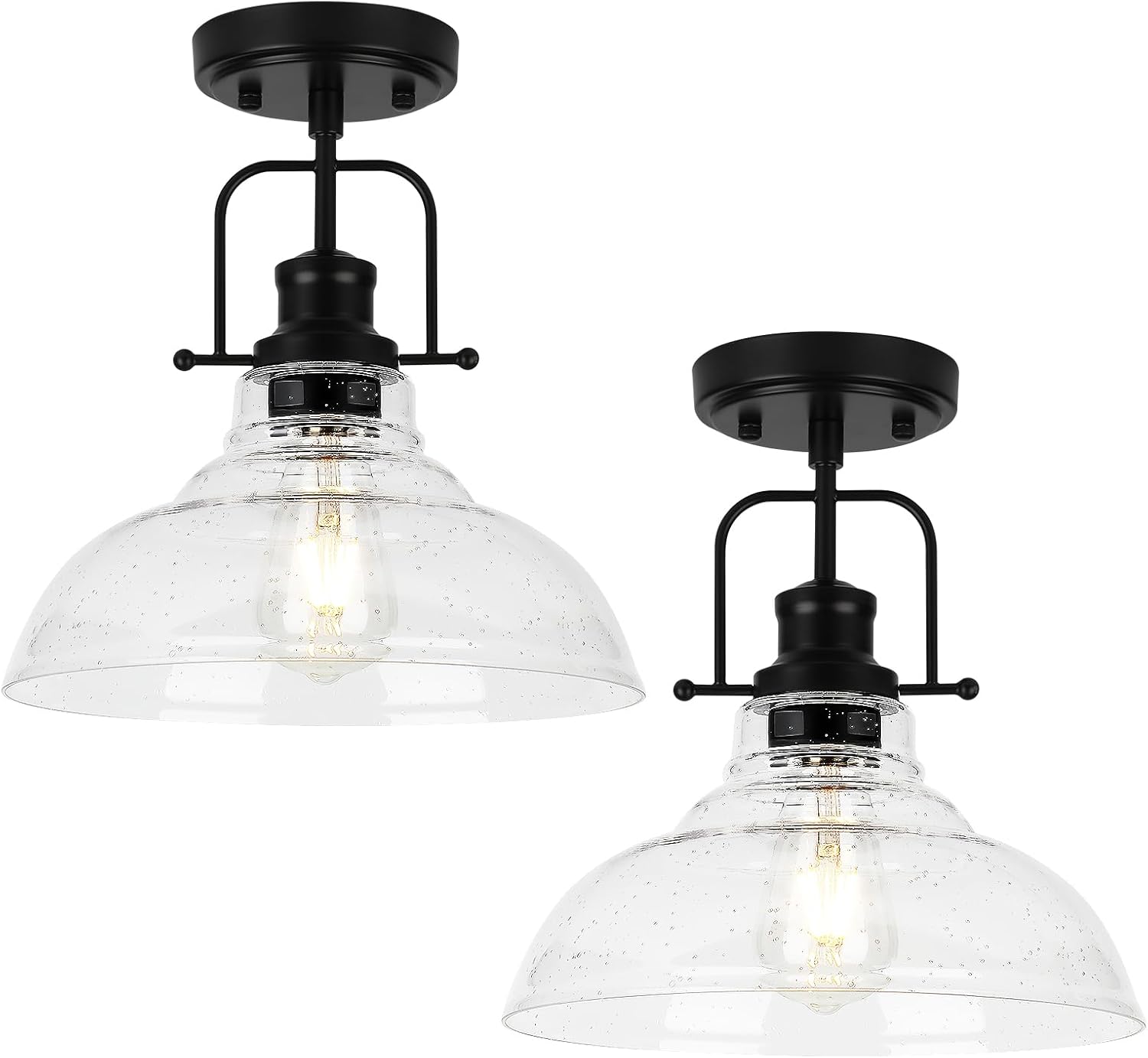 Semi Flush Mount Ceiling Light Fixture (4)