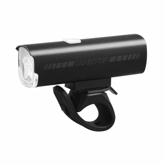 Custom Waterproof USB Charging Bike Accessories & High Brightness LED Aluminum Alloy Bike Headlights for Cycling