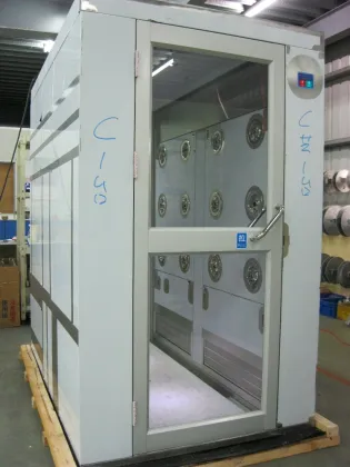 Tunnel type Air Shower Stainless Steel Air Shower with AC blower