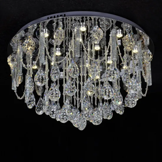 modern led pendant lighting chandeliers with crystal ball