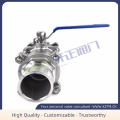 Three-piece Ball Valve Three-piece Corbelin quick-install ball valve Factory