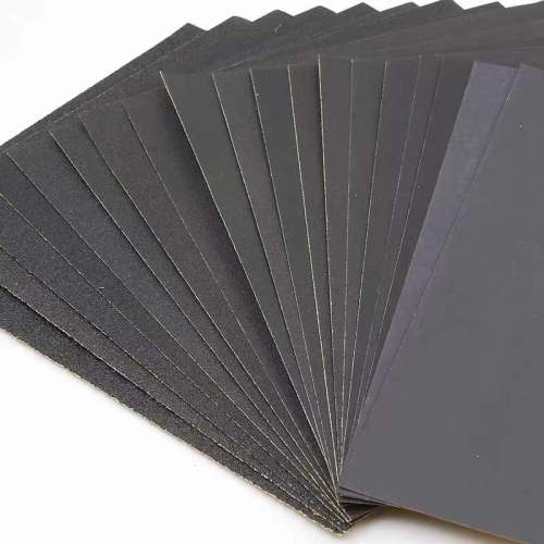 Various Sizes of Sandpaper