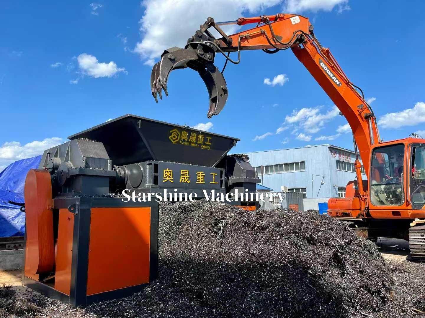 metal shredder machine
