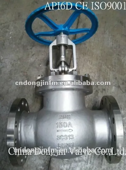 20K JIS stainless globe valve with competitive price
