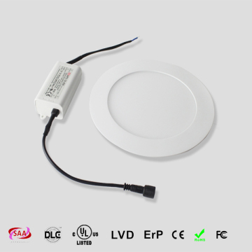 round led down light 12w led panel light