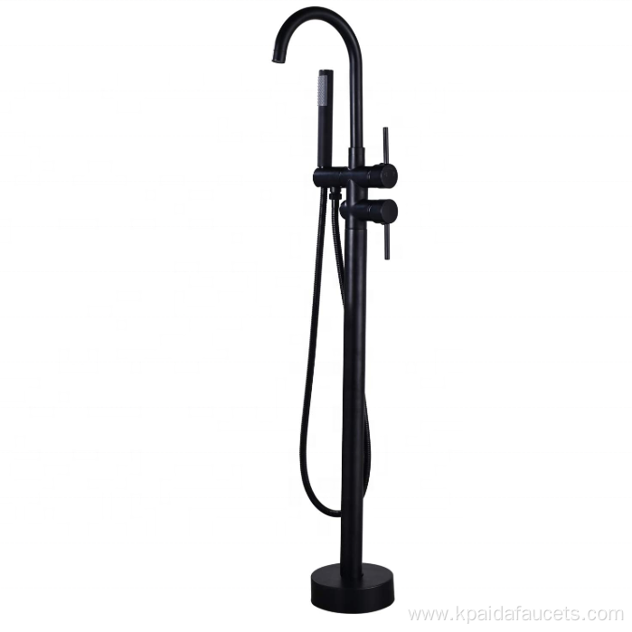 Black Freestanding Bathtub Faucet