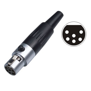 Plastic and Metal XLR Connectors