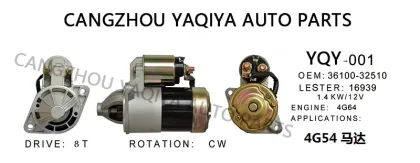 rebuilt starter,auto starter,starter motor for car