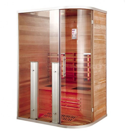 2 person high quality Dry sauna room