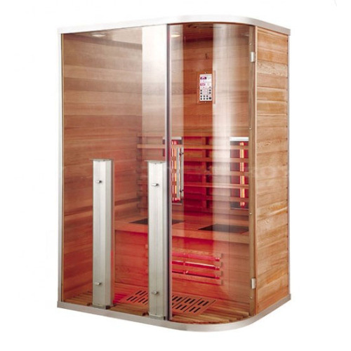 2 person high quality Dry sauna room