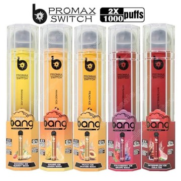 2000Puffs Disposable Vape Bang PRO Max Double Flavors