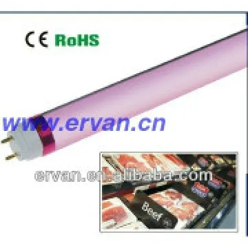 Pink T8 60cm LED Light Bulb for Meat Dispaly