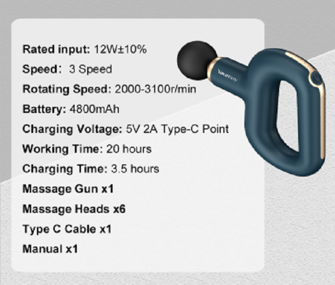 Mini Massager Gun Details 5