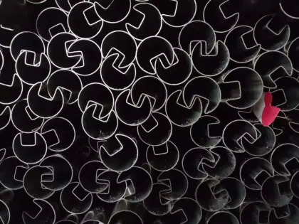 Stainless steel galvanized special-shaped pipe