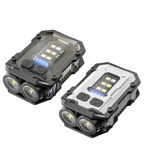 Portable Multi-Functional Warm Magnetic Camping Light Flashlight with Warning Function