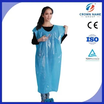 Blue PE Smock