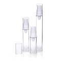 5ml 10 ml 15ml transparent clear cosmetic airless mist spray cream pump empty bottle